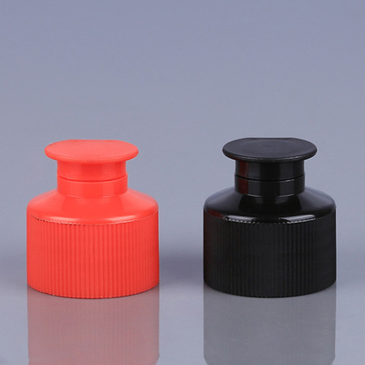 крышки 28mm пластикового сальто 24mm верхние для черноты бутылок красной