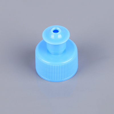 Крышка сини 28mm крышек бутылки ЛЮБИМЦА косметическая пушпульная отсутствие утечки