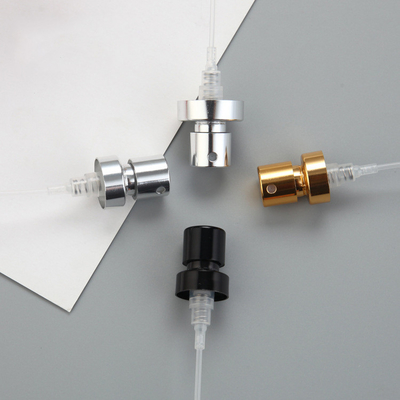 алюминий брызг атомизатора 18mm 20mm гофрирует черноту серебра золота насоса