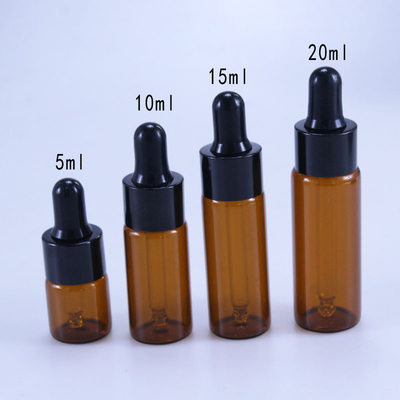 Бутылка капельницы косметик 10ml 15ml 20ml Брауна стеклянная для эфирного масла