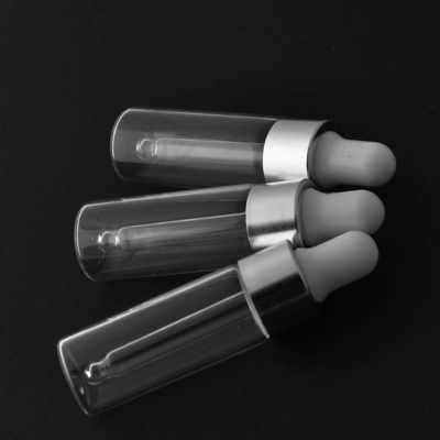 Бутылки капельницы ODM серебряного мини OEM бутылок эфирного масла 5ml стеклянные