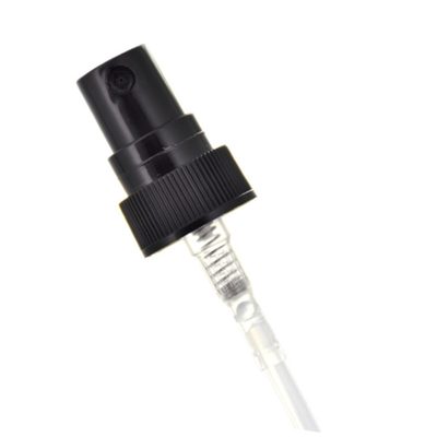 Насос спрейера атомизатора 24MM 18MM пластиковый черный с ODM трубки