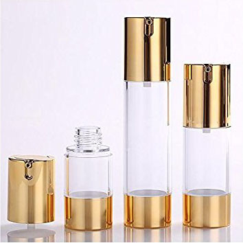 Пластиковый КАК бутылки насоса 50ml 30ml 15ml безвоздушные для косметик