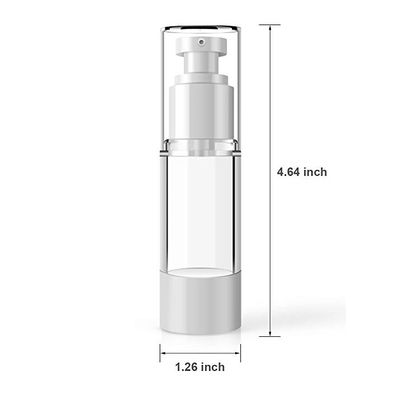 Бутылка 30ml 50ml насоса LinDeer пластиковая 1 Oz заботы кожи безвоздушная