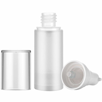 бутылка насоса перемещения 30ml Refillable безвоздушная с печатанием экрана