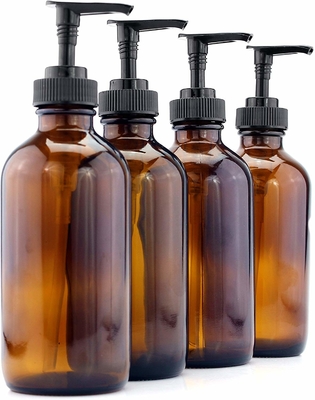 Бутылка лосьона Брауна 500ml ЛЮБИМЦА пластиковая с насосом 28MM черным
